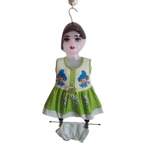 Kids Girls Fancy Cotton Frock