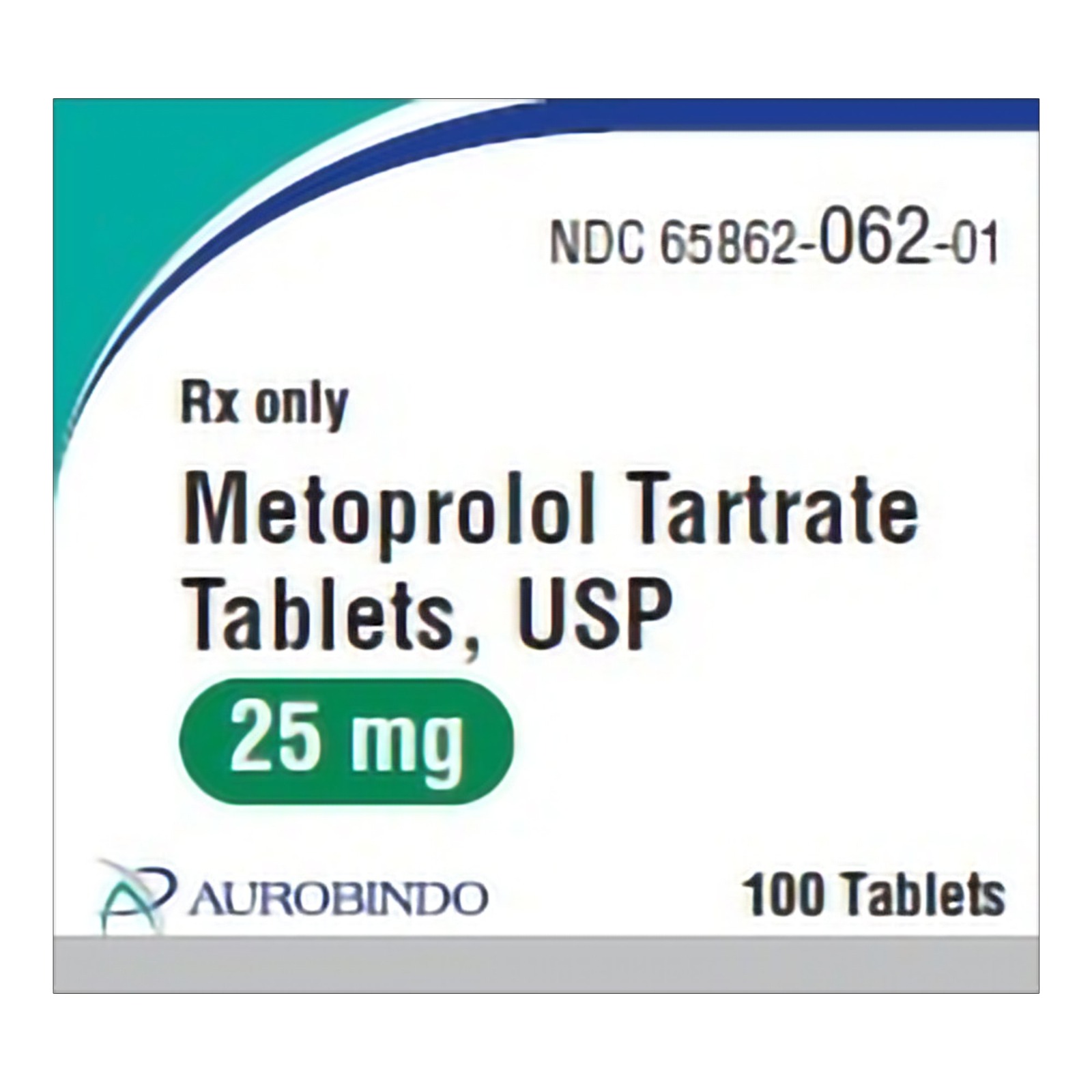 Metoprolol Tartrate 25 Mg Tablet - Grade: Medicine Grade