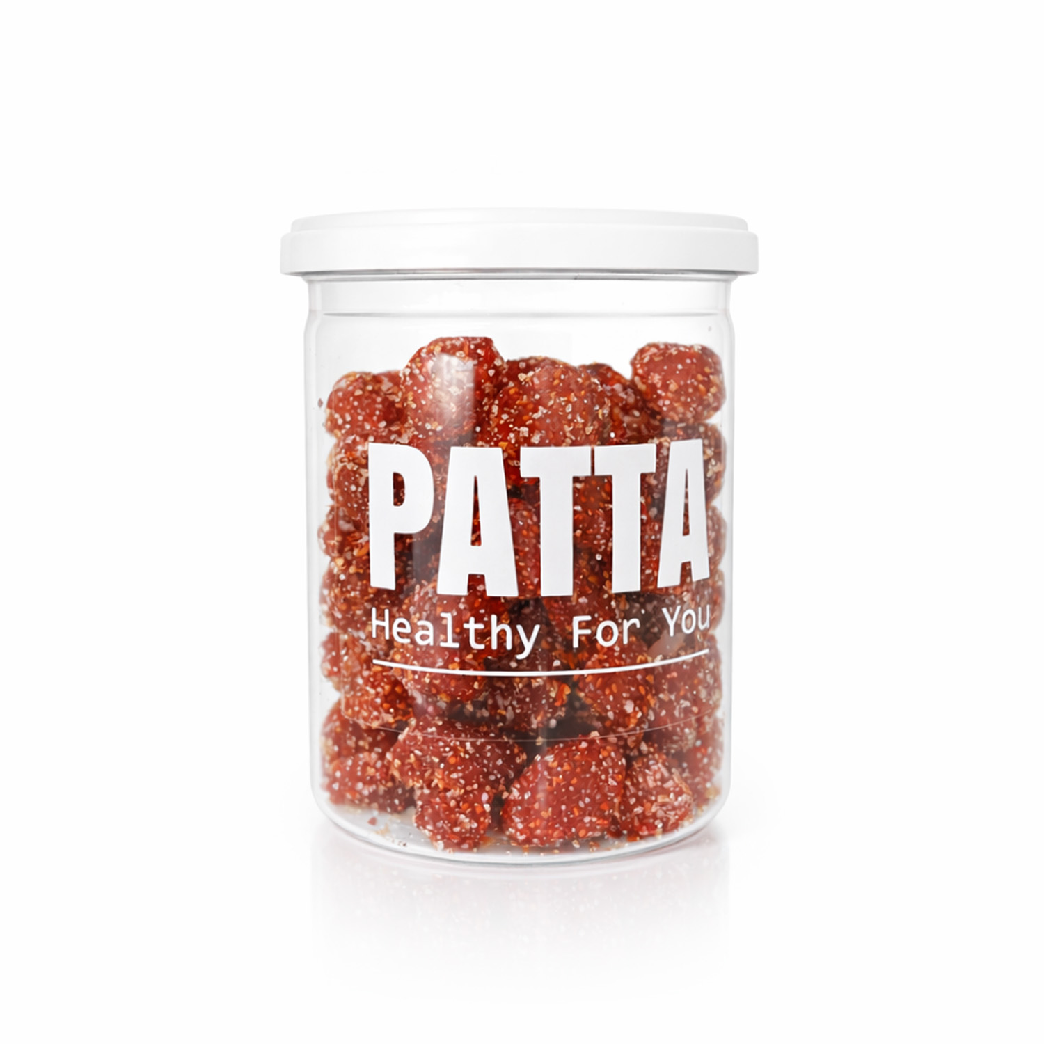 Patta Rawadee Chilli & Salt Dried Strawberry 300G - Grade: A