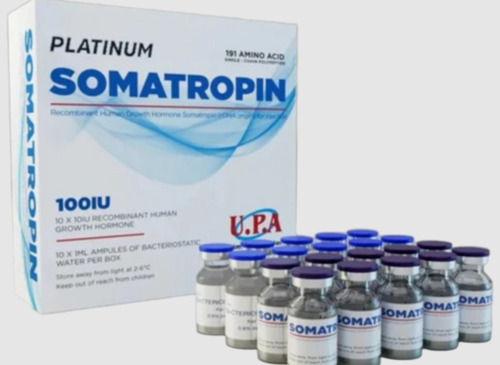 Somatropin Injection I.p. 100iu - 5.3 Mg And 12 Mg Powder With Sterile Diluent,