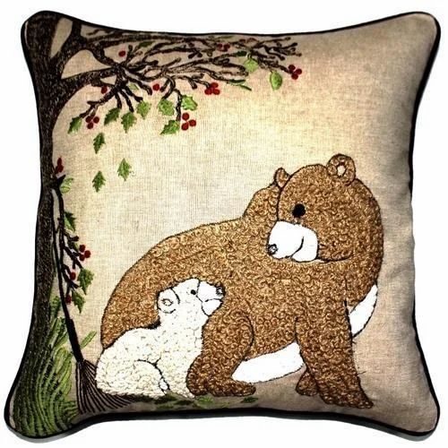 Square Printed Cushion Cover