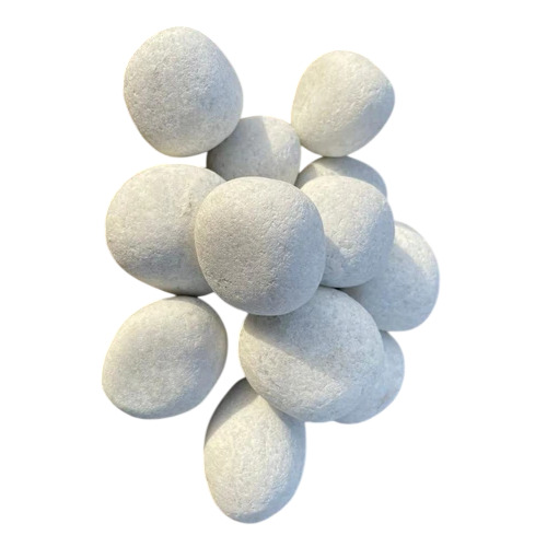 White Unpolished Pebbles