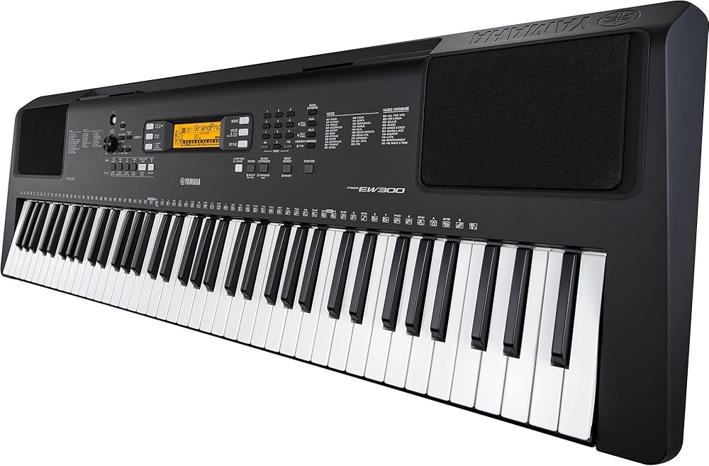 Yamaha Psr Ew300 Electronic Keyboard With 76 Dynamic Keys - Application: Professional Singing