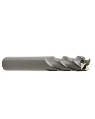3/4Inch Solid Hss End Mill - Color: Silver