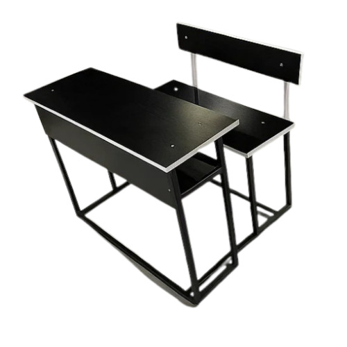 3 Seater Iron School Dual Desk