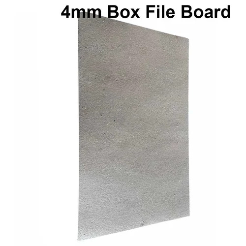 4Mm Box File Board - Color: Grey