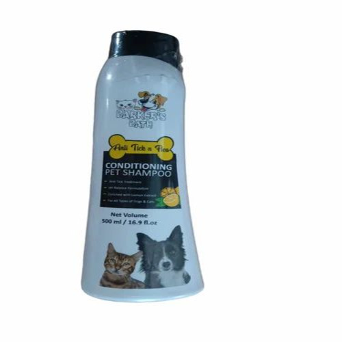 Anti Tick N Flea Shampoo - 500ml White, Shampoo | Good Quality, Smoothen Slap