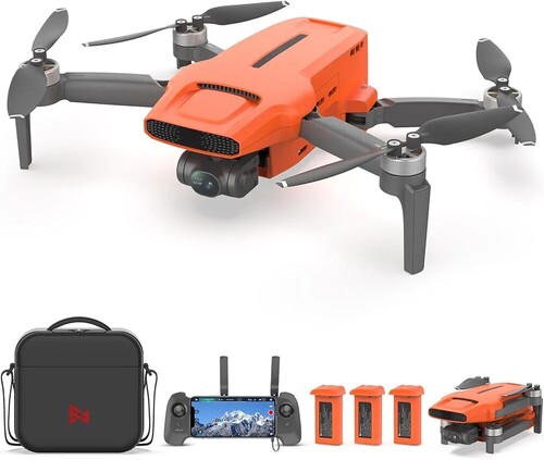 FIMI Mini 3 4K GPS Drone 3 Axis Gimbal,Under 249g,4K/60FPS Video,48MP Photo,9KM Transmission,96 Minutes Flight Time,AI Night Video,Visual Tracking,Auto Return,Adults Beginners