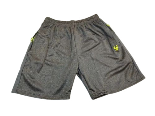Grey Men Cotton Printed Short