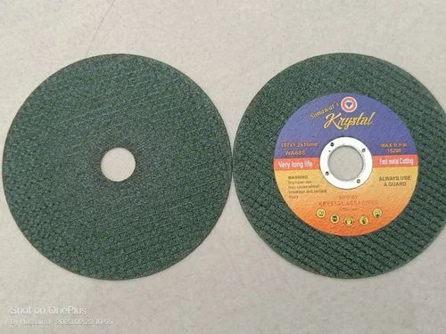 Krystal 4 Inch Green Cutting Wheel Double Net - 4 Inch, Green, Round | Very Sharp, Durable, Eco Friendly