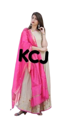 Ladies Gown With Dupatta