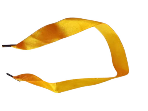 Lemon Yellow Satin Paper Bag Handle Pack Of 5000 Pieces - Size: 13 Inch (L)