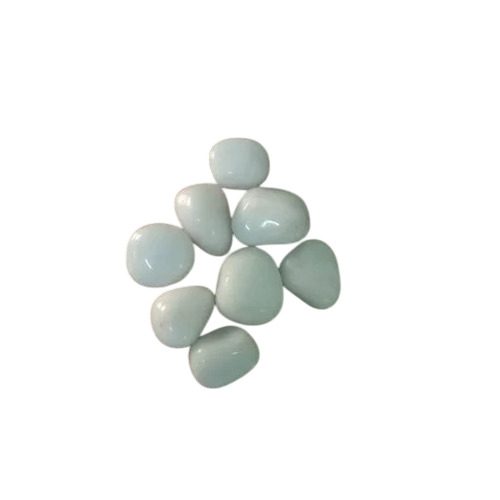 Polished White Pebble Stone