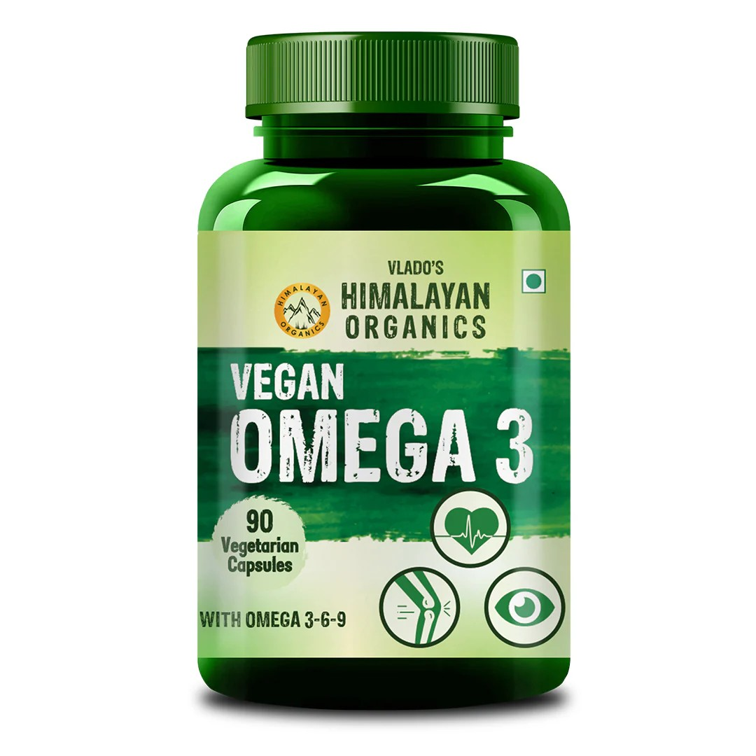Vegan Omega 3 Capsules - Efficacy: Promote Healthy & Growth