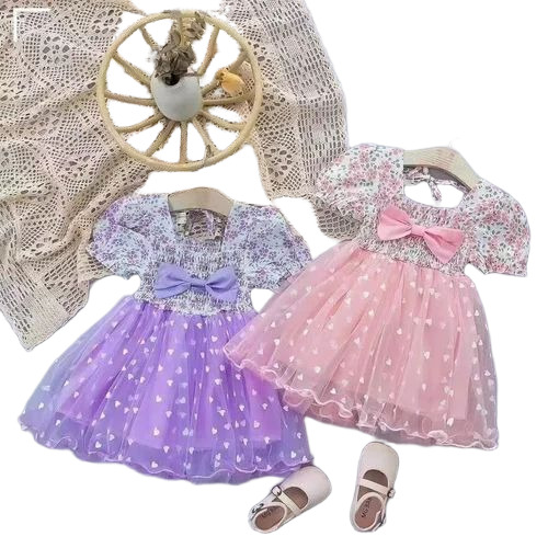 Kids Net Frocks