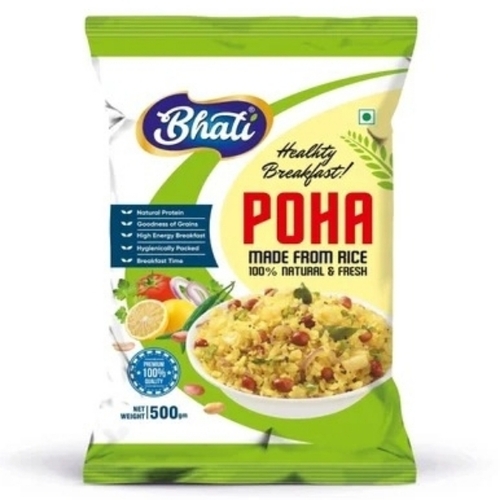 Laminated Poha Packing Pouches
