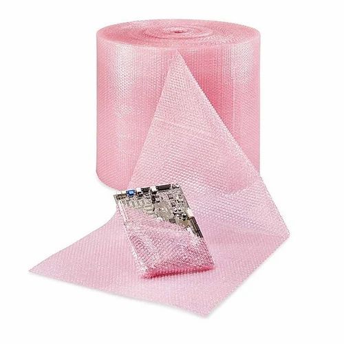 Pink Esd Air Bubble Roll