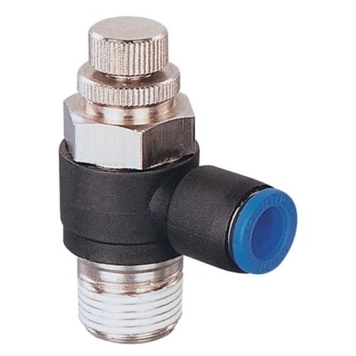 Pressure Flow Control Valve - Color: Silver