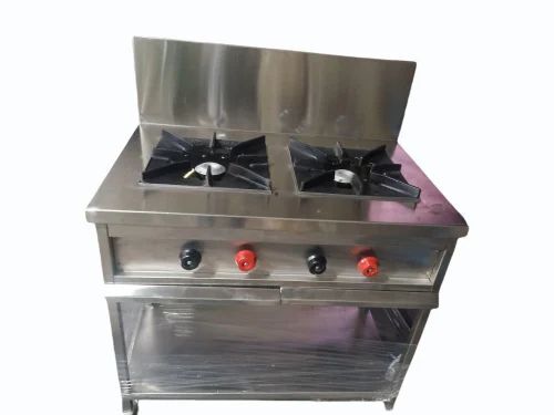 Stainless Steel Commercial 2 Burner Gas Ranges