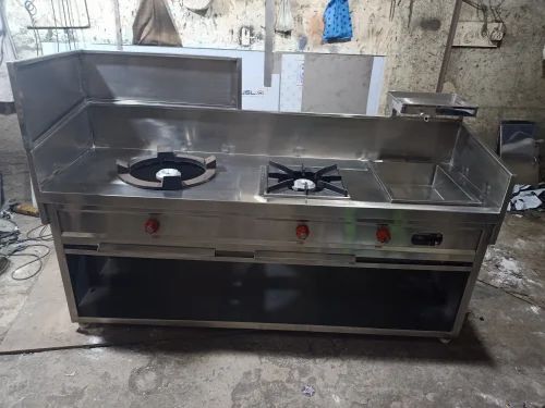 Stainless Steel Gas Range