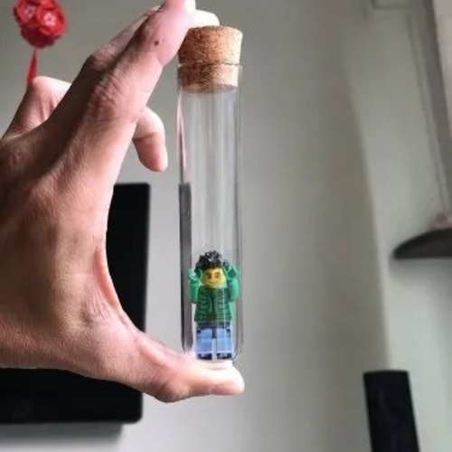 Test Tube With Wooden Cork