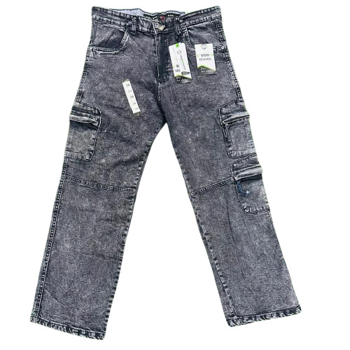 Black Baggy Cargo Pants