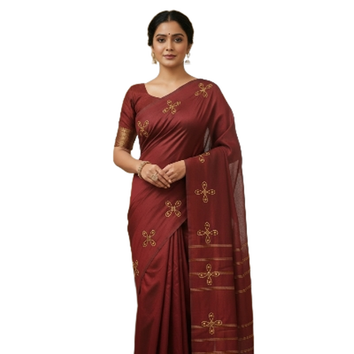Embroidered Saree