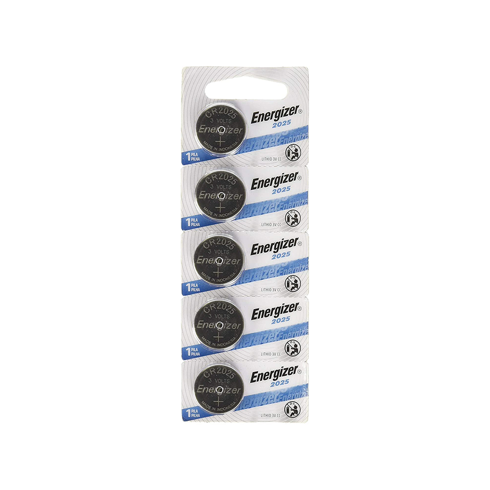 Energizer Cr2025 Lithium Coin Batteries 3v - Pack Of 5