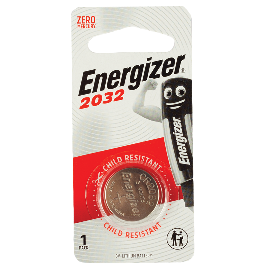 Energizer Cr2032 Lithium Coin Battery, Pack Of 1