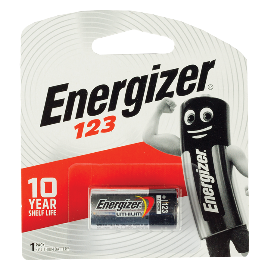 Energizer Lithium 123 3v Battery Pack Of 1