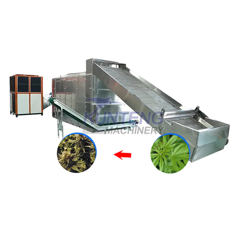 High Efficiency Mesh Belt Dryer - Color: Customized