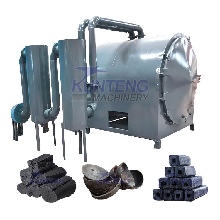 Horizontal Carbonization Furnace - Capacity: 1-5 Ton