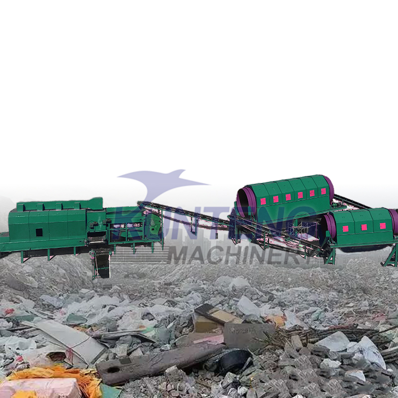 Solid Waste Treatment Production Line - Capacity: 200 T/Hr