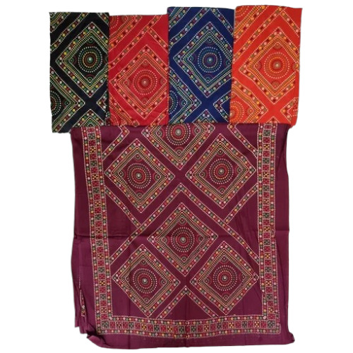 220 GSM Cotton Gujri Printed Dupatta