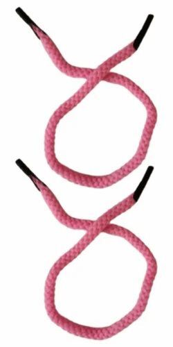 Baby Color Pink Polyester Paper Bag Tipping Twisted Handle