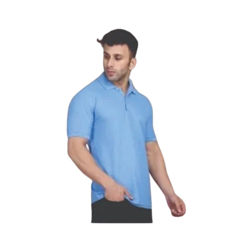 Blue Color Men T Shirts