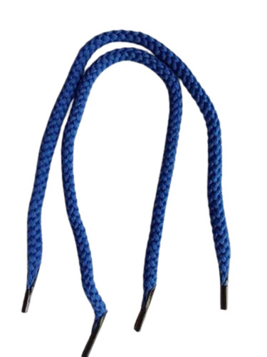 Blue Color Polyester Paper Bag Tipping Twisted Handle
