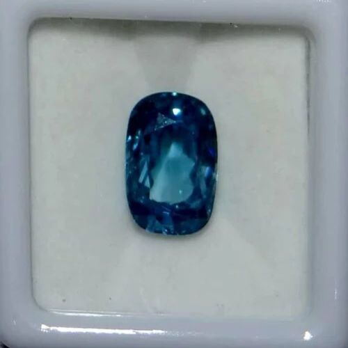 Blue Zircon Precious Stone