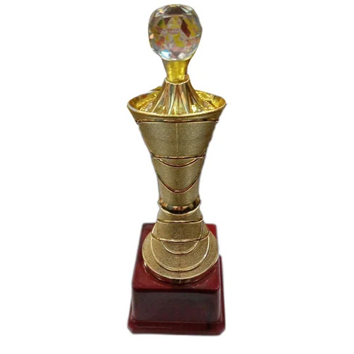 Brass Golden Award Trophy