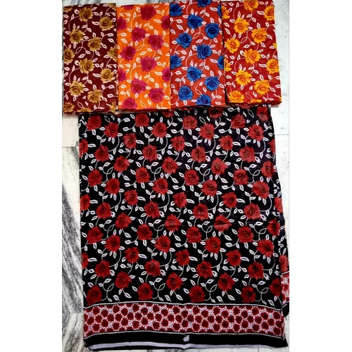 Cotton Printed Ladies Suit Fabric