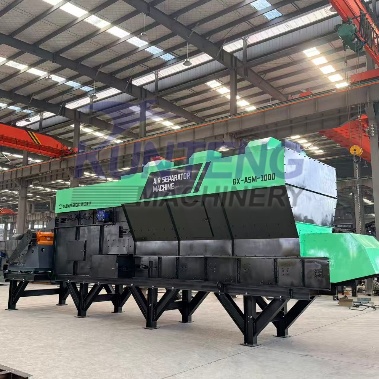 Fabric Waste Air Screening Machine - Capacity: 100 Ton/Day