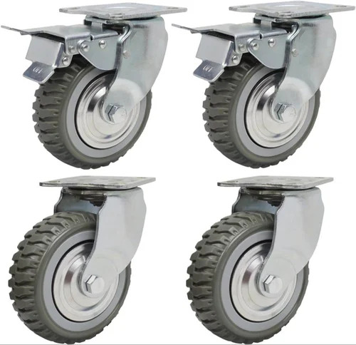 Heavy Duty Caster Wheels - Color: Grey