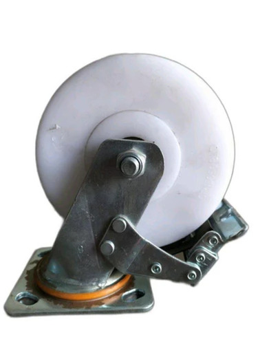 Heavy Duty Nylon Caster Wheels - Color: White