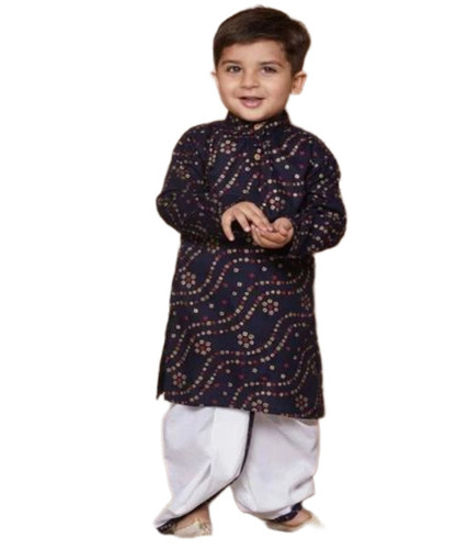 Kids Blue Kurta Pajama Set