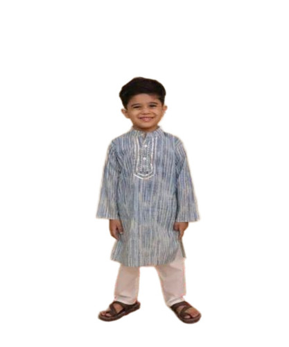 Printed Kids Kurta Pajama Set