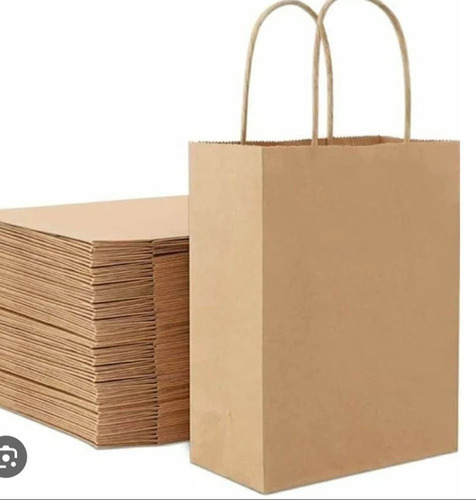 3kg Brown Shopping Paper Bag---Delete