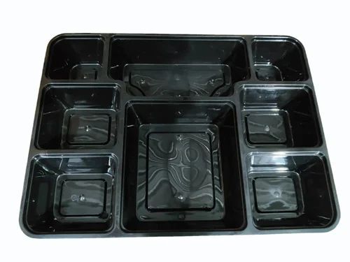 8 Compartment Plastic Meal Tray