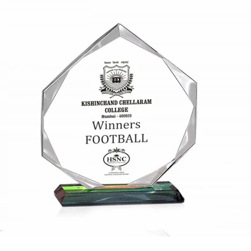 Alluring Crystal Colour Trophy