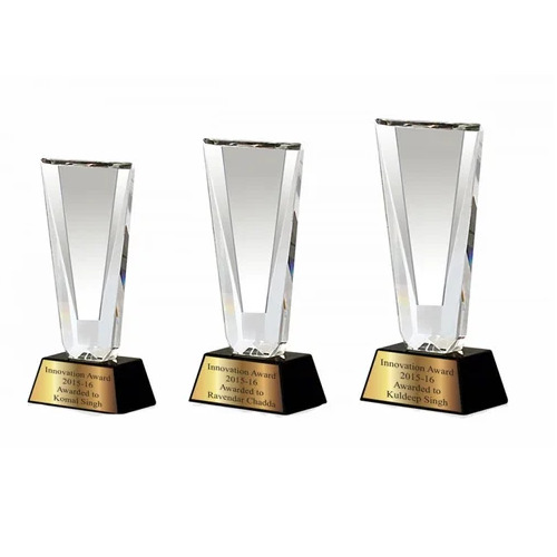 Elegant Prestige Crystal Trophy