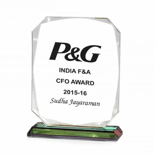 Exquisite Crystal Colour Trophy